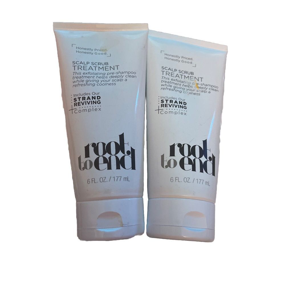 2 Root To End Scalp Scrub Treatment Includes‎ Strand Reviving Complex 6floz Q-06
